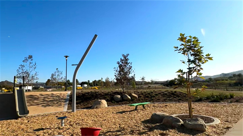 Picture of Paseo Del Arroyo Park with sunlight